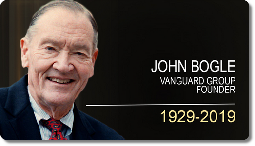 John Bogle (1929-2019), fondateur du groupe Vanguard