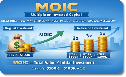 MOIC - Multiple sur le capital investi