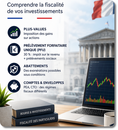 Fiscalité bourse et actions