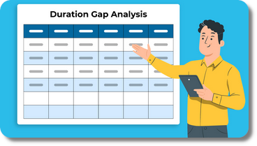 Gap de duration : analyse de l'écart de duration entre actifs et passifs