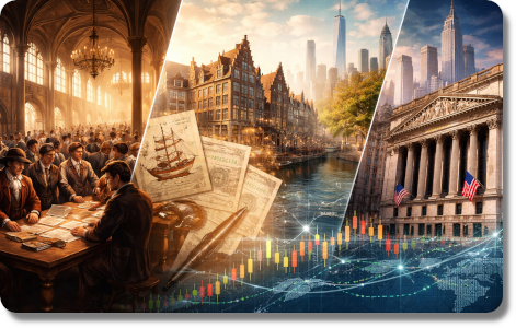 Histoire des bourses mondiales