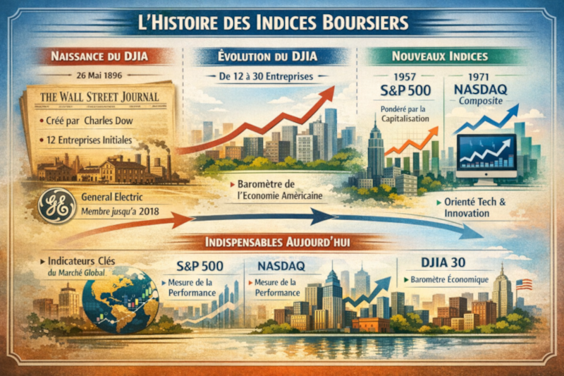 Histoire des indices boursiers