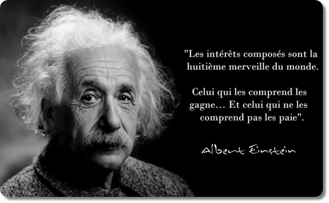 L'intérêt composé, la force la plus puissante selon Einstein