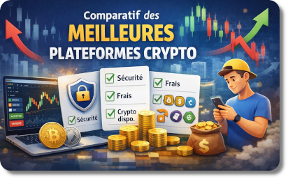 Meilleures plateformes crypto