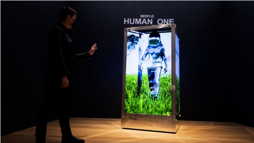 Human One de Beeple exposé chez Christie's