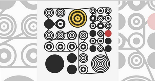 Ringers #109 de Dmitri Cherniak sur Art Blocks