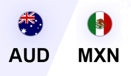 Dollar Australien / Peso Mexicain