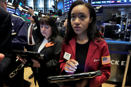 Lauren Simmons à la Bourse de New York